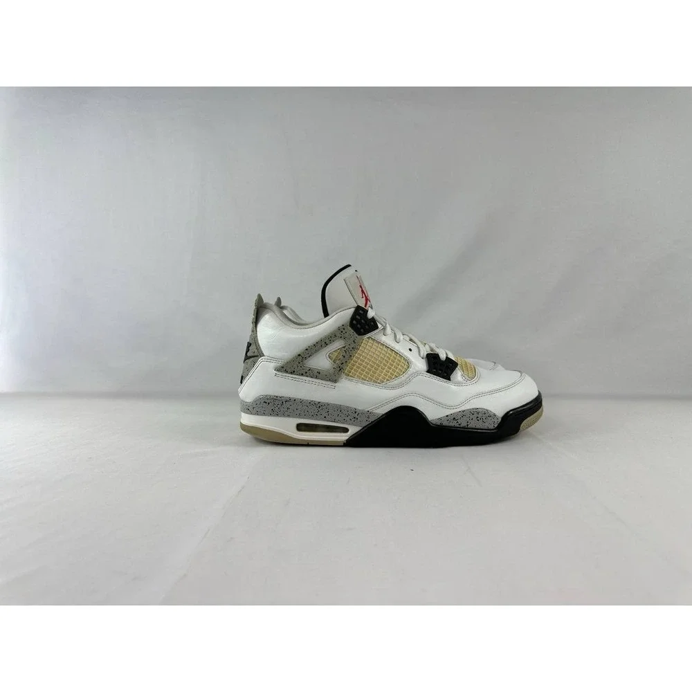 Nike Air Jordan 4 Retro OG 'White Cement' 2016 Men's 840606-192 Size 13